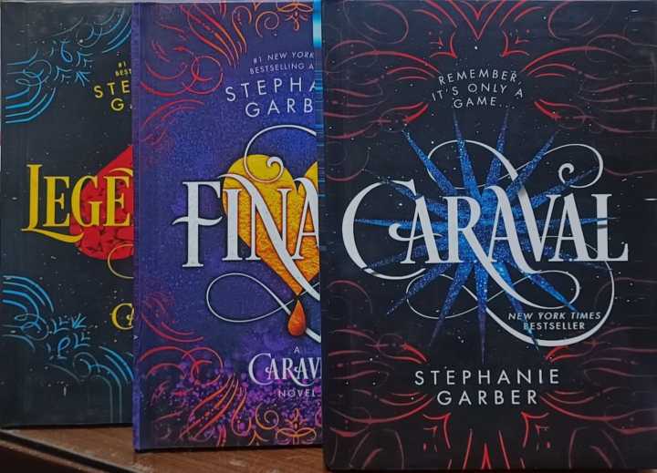 Caraval Series Hard Cover: Caraval, Legendary, Finale By  Stephanie Garber