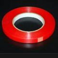 Transparent double sided silicone tape. 