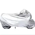 Universal Double Coated Waterproof Bike Cover, Scratch & Dust Proof Bike Parking Cover, Top Cover for Honda 70cc to 125cc. 