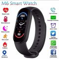 Smart Watch - Smart Band - Blood Pressure Monitor - Heart Rate Monitor - Fitness Band M6. 