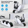 PS5 Controller Charger, OIVO PS5 Charger for Playstation 5, PS5 Controller Stand with LED Indicator for PS5 Controller, PS5 Dualsense Charger for Sony Playstation 5 Controller. 