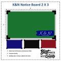 Premium Notice Board (2 X 3)(24 X 36) Green, Red, Blue, Black,. 