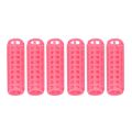LKPCIGCXM 36 Pcs Pink Plastic DIY Hair Styling Roller Curlers Clips. 