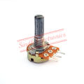 2PCS - Mono Potentiometer Rotary 3Pin Volume Tone Control 1K 2K 5K 10K 20K 50K 100K 250K 500K. 
