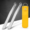 Stainless Steel Nose Hair Trimming Tweezers Round Tip Nose Trimmer Eyebrow Nose Hair Tweezers Nose Hair Removal Trimming Tweezer. 