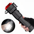Rechargeable LED 3W Torch – Multifunctional Flashlight with Side COB Light, Power Bank, USB Charging, Long Range Super Bright Emergency Light for Outdoor, Camping & Home Use. 