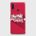 Samsung Galaxy A11 Cover - SkinLee HQ Hard Case - Think Positive - SKINLEE-574-1-685-486. 