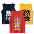 Pack of 2 Printed Sando T-shirt For Boys. 