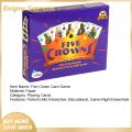 Enigma- Portable Card Game Fun Educational Five Crown my Card Game for Family Game Night Perfect for Kids Adults Multiplayer Interactive Toy d Game Playing Card Game. 