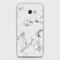Samsung A5 2017 (A520) Cover - SkinLee HQ Hybrid Case (Soft) - White Liquid Marble - SKINLEE-106-1-129-36. 