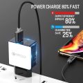 Quick Charger 3.0 USB Charger For Samsung A51 A71 A90 A32 A22 5G Huawei P40 P30 P20 QC 3.0 Fast Wall Charger USB C Type C Cable. 