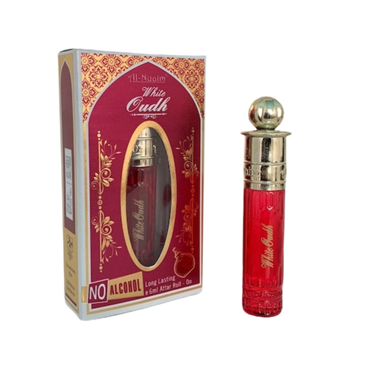 Al Nuaim WHITE OUDH 6 ML Attar Roll On