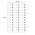 3D Black Mole Tattoo Stickers Waterproof Freckles Tattoos DIY Body Art Temporary Tatto Sketch Face Eye Corner Beauty Mole. 