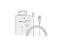 iPhone Data Cable Box Packed USB to Lightning Cable - 3A FAST Charging & Syncing Compatible to iPhone XS Max/X/8/7/Plus/6S/6/SE/5S iPad - Imported with HEAT I-C Data Cable for iPhone. 