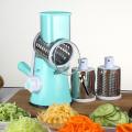 Vegetable Slicer and Cutting Manual Machine |Multifunctional Kitchen Machine |3 in 1 Vegetable Cutter Machine for Potato Onion Carrot Manual Cutting Machine| Drum Grater Manual Vegetable Cutter Slicer Kitchen.. 