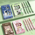 4Pcs Erasable Pen Soft Pen Grip Quick Drying Gel Pen School Supplies Stationery SUPER BABY. 