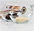 Pack of Two--High Quality Imported Small Boat Shaped Glass Bowl (For Spices, Dip, Sauce, Salt, Pepper, Cooking +Baking, Sweets. 