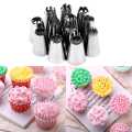 15 Pieces Cake Decorating Set Nozzles Set Cake Decorating Tool Cake nozzles, Cake nozzle set, Cake nozzles with pipping bag. 