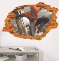 ncs14129-game-ps4-marvels-spider-man-sticker-living-room-bedroom-tv-background-wall-sticker-marvel-movie-3d-spiderman-sticker-ps4-marvels-spider-man-wallpaper-children-room-sticker. 
