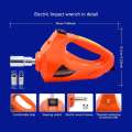Electric Hydraulic Floor Jack 12V DC 5.0T(11023lb) 4 in 1 Floor Jack,Tire Inflator Pump,LED Flashlight, Safe Hammer, 45CM Electric Car Jack Car Tire Repair Tools Kit with Electric Impact Wrench. 
