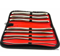 Premium Steel Double Ended Hegar Dilators - 8 PC Surgical Set for Gynecological Use. 