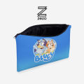 Bluey Pencil Pouch - Geometry Box For Girls & Boys | Washable, High-Quality Multi-purpose Stationery Bluey Pencil Box By Zezo. 