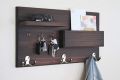 Wooden Key Hanger/Wall Mount Key & Coat Holder. 