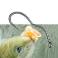 【HOT】 FTK 12Pcs/Pack High Carbon Steel Fishing Hooks Automatic Flip Sharp With Ring 6-13# Barbed Fishhook For Carp Fishing Accessories. 