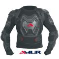 Motorcycle Body Armor AMUR Action Body Protector Armour Black. 