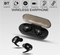 Wireless Ear Buds TWS4 In-Ear Headset Ear Pods Bluetooth Earphones - Black. 