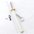 Anime Keychain Metal Key Ring Scabbard Keyring Katana Buckle Key Chain Unisex Jewelry Gifts. 