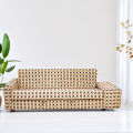Sofa Combed Three Seater Custumize Colour Special Offer. 