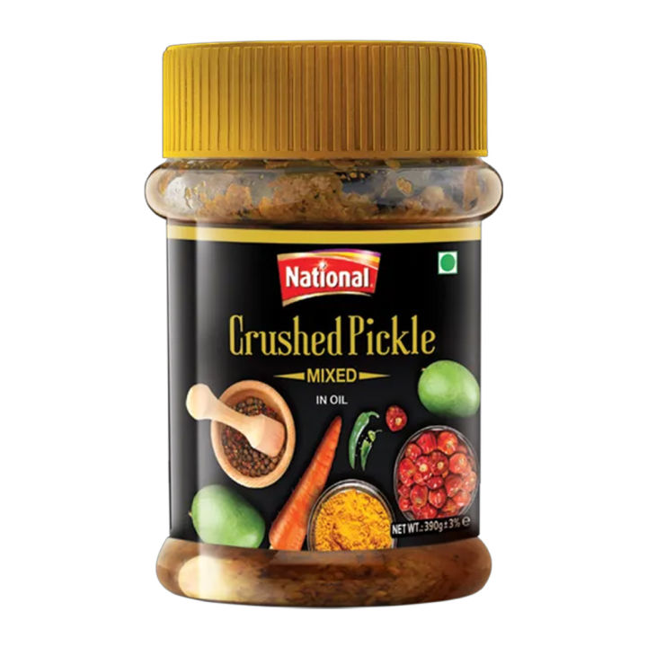 National Crushed Pickle 390g