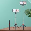 Wireless Bluetooth Selfie Stick Integrated Tripod Selfie Stick Foldable Monopods Mobile Phone Holder for Xiaomi Huawei. 