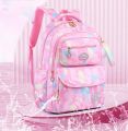 New Gradient Backpack For Girls Pink School Bags Kids For Grade 4 to 6. 
