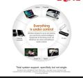 Rf500 Mini Keyboard For Mobile, Android Boxes, Laptops, LED Etc With Backlight Feature - QWERTY Keyboard - Rechargeable - Touch Mousepad. 