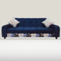 Blue Sofa Combed WITH ARAM  3 Seater Stylish Tafteen Design Colour Can be Customised {{ Special offer } Available. 