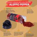 Cerez Pazari Aleppo Pepper Moderate Heat | 5.29 oz - 150 gr | Crushed Turkish Red Chili Pepper. 