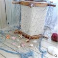 Sailor Style Home Door Wall Hanging Fishing Net Seaside Beach Shell Nautical Party Decoration Sail Wall Net Party. 