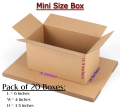 Daraz Packing Box - Packing Material - Shipping Box size 6x4x3.5 inches - Boxes for packing and Strong corrugated box. 