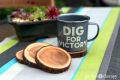Natural Wood Round Coasters Set Wooden Coasters Coffee Tea Mug Drinks Holder Cup coaster. 