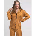 Galaxy Pajama Suit Camel Brown. 