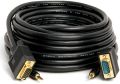 VGA SVGA Monitor Cable with Audio 50 Feet (15 Meters) HD15 (Male to Male) with 3.5mm Stereo Audio Monitor Cable 50ft (15M). 