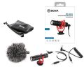 Original - BOYA BY-MM1 MM1 Compact On-Camera Video Microphone Vlogging Recording Mic Microphone. 