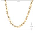 Cacana Stainless Steel Necklaces For Man Women Gold Silver Color For Pendant Round Buckle Donot Fade Jewelry N1870. 