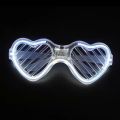 SWLife Party LED Glow Cold Light Glasses for Girls Light Up Shades Flash Rave Luminous Glasses Christmas Festive Favors Atmosphere Props Eyes Gift LED. 