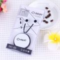 Handsfree for mobile - Inner Ear Headphones with HD music - Handsfree for Gaming - Headphones with Mic. 