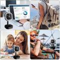USB Rechargeable Electric Table Fan LED Light Folding Small Multi-function Fan Stand Mini Desk Fan Electric Telescopic Fan Portable Storage and Stretch Height Foldable on The Table Standing on The Floor Support Charging. 