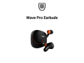 Wave Pro True Wireless Earbuds | Deep Bass Sound | Bluetooth 5.3 | ENC Noise Reduction | 40H Playtime | Gaming Mode | Type-C Fast Charging | Premium Earbuds. 