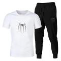 Spiderman New Design Summer Arrivals T Shirt Ang Logo Trouser Casual Wear Outfit For Men. 